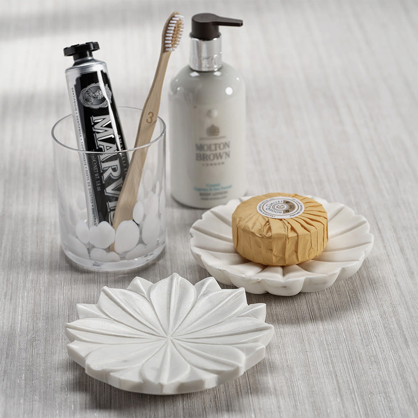 Zodax | Plat en marbre Lotus