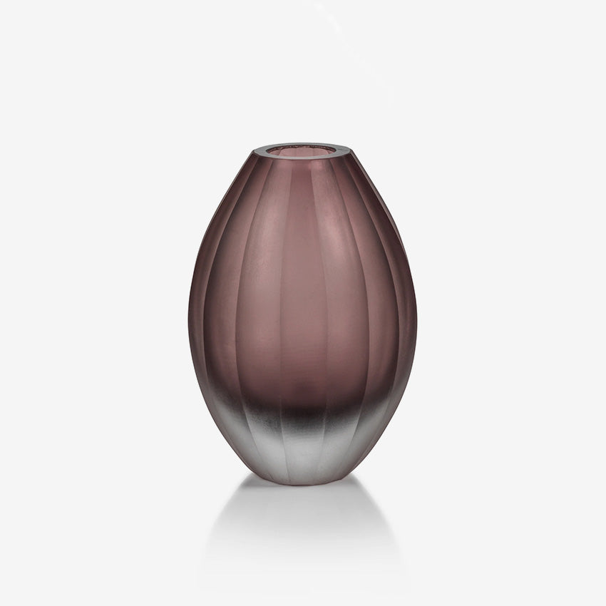 Zodax | Milano Cut & Frosted Vase