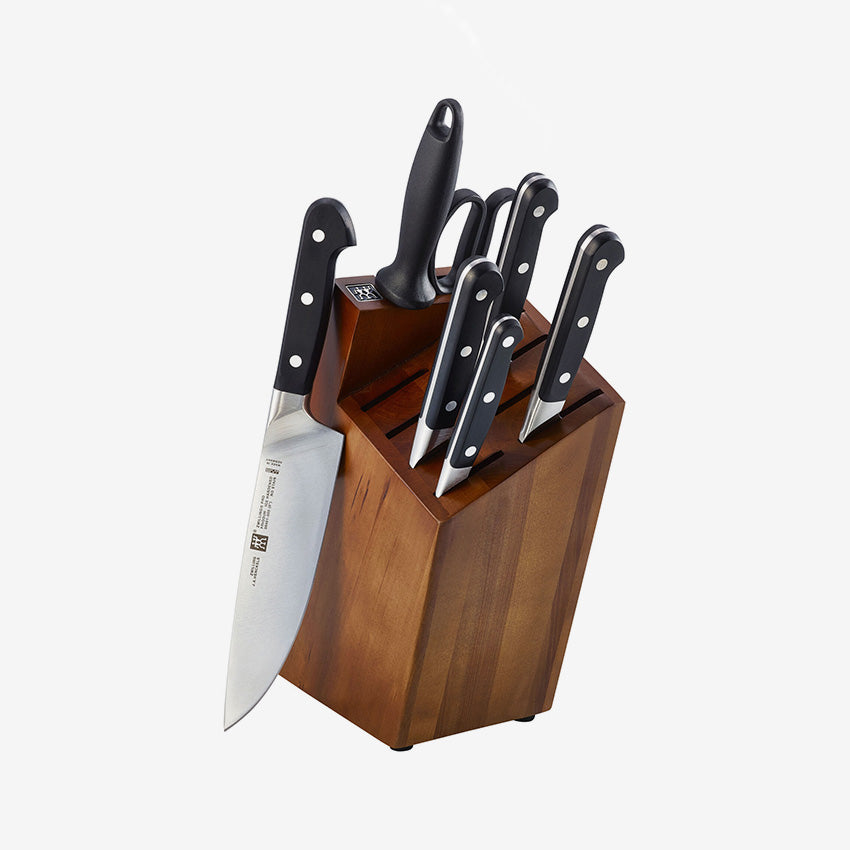 Zwilling | Ensemble de couteaux Pro avec bloc - 9 pièces