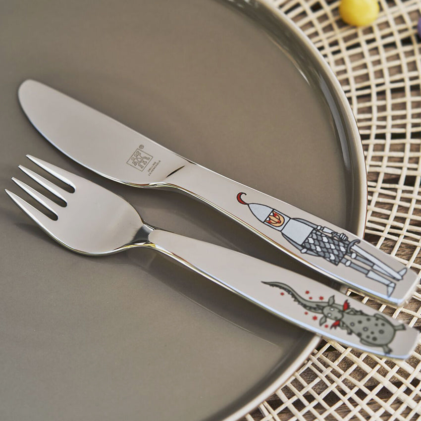 Zwilling | Ritter Eckbert Ensemble de couverts pour enfants - 4 pièces