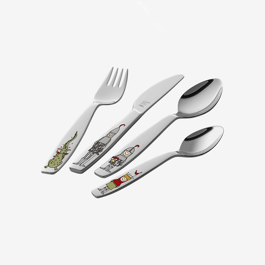 Zwilling | Ritter Eckbert Ensemble de couverts pour enfants - 4 pièces