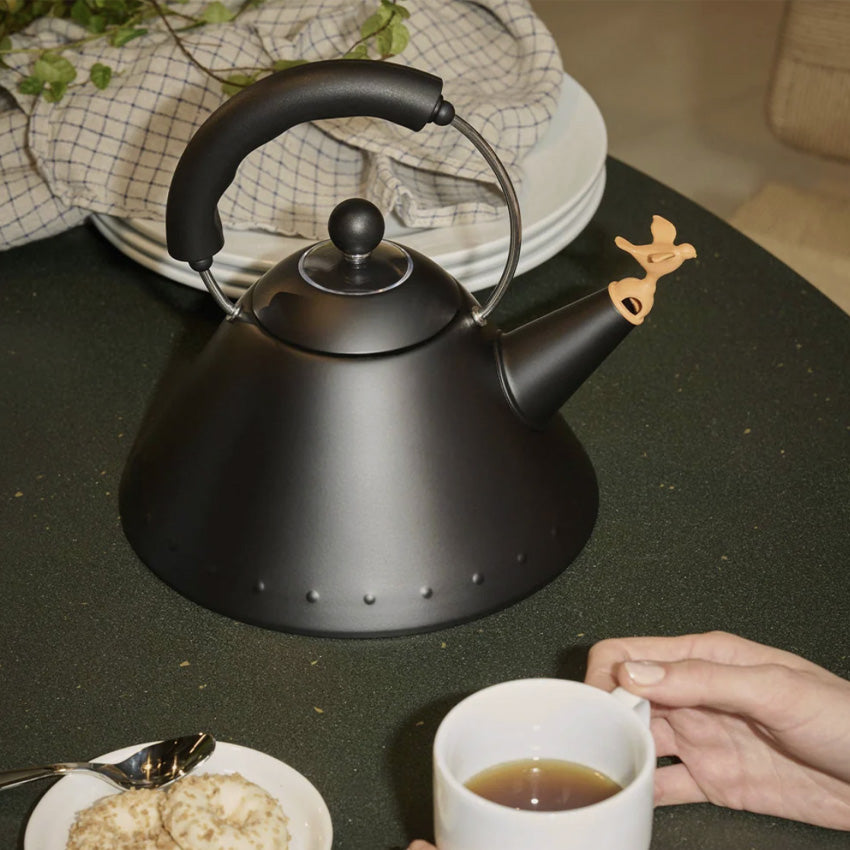 Alessi | Bird-Shaped Whistle Kettle - Black