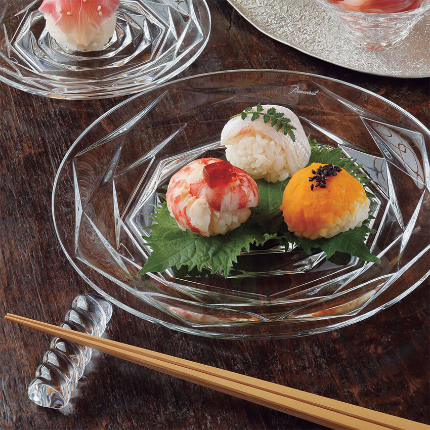 Baccarat | Crystal Bambou Chopstick Holder - Set of 2