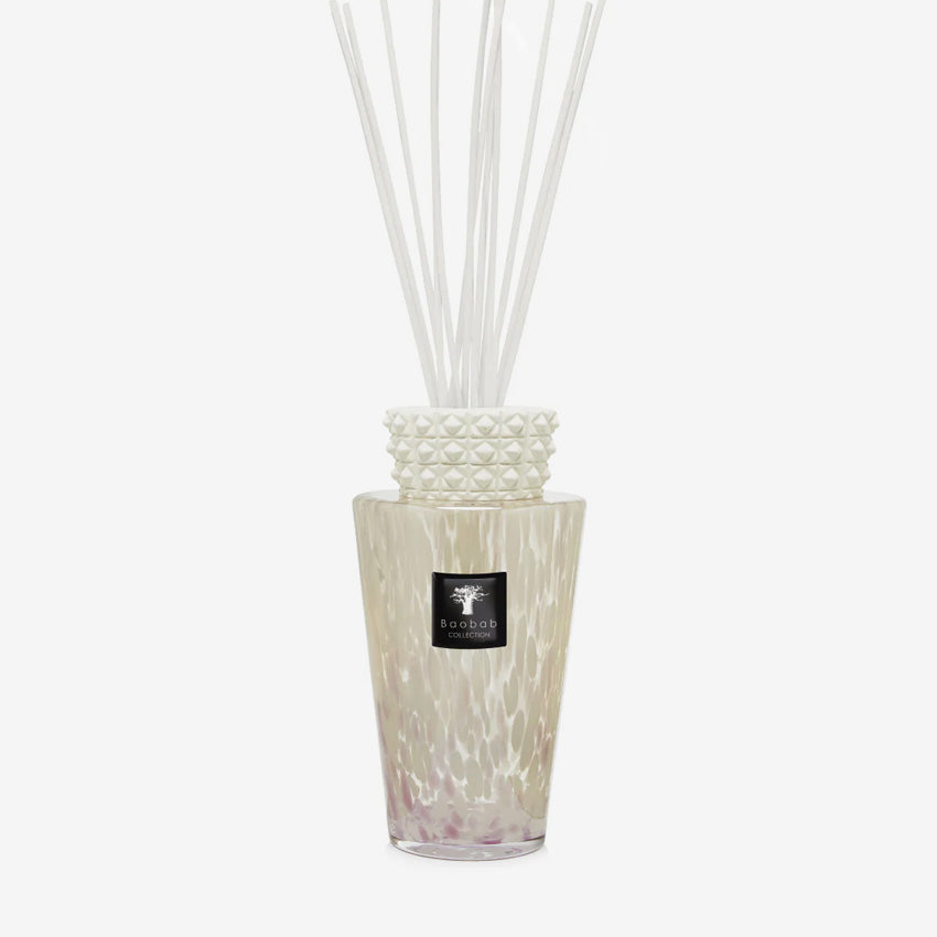 Baobab Collection | Diffuseur Totem Pearls Blanc