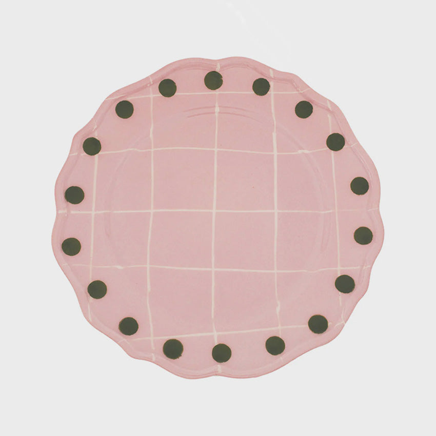 Bitossi Home | Quadri Pois Rim Dinner Plate