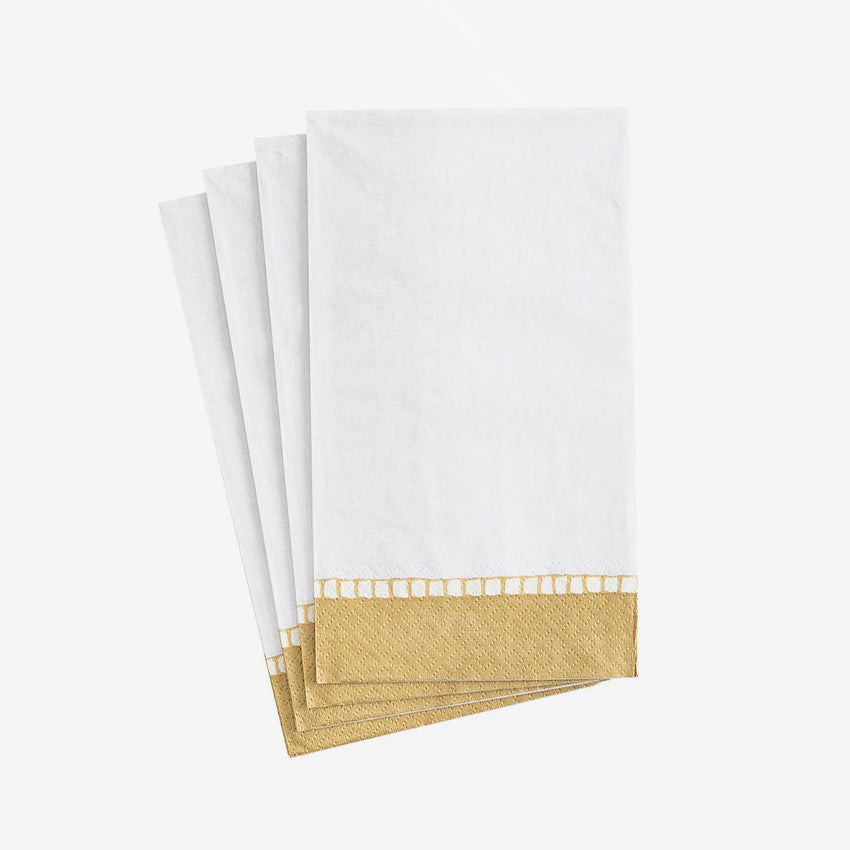 Caspari | Serviette en papier Linen Border
