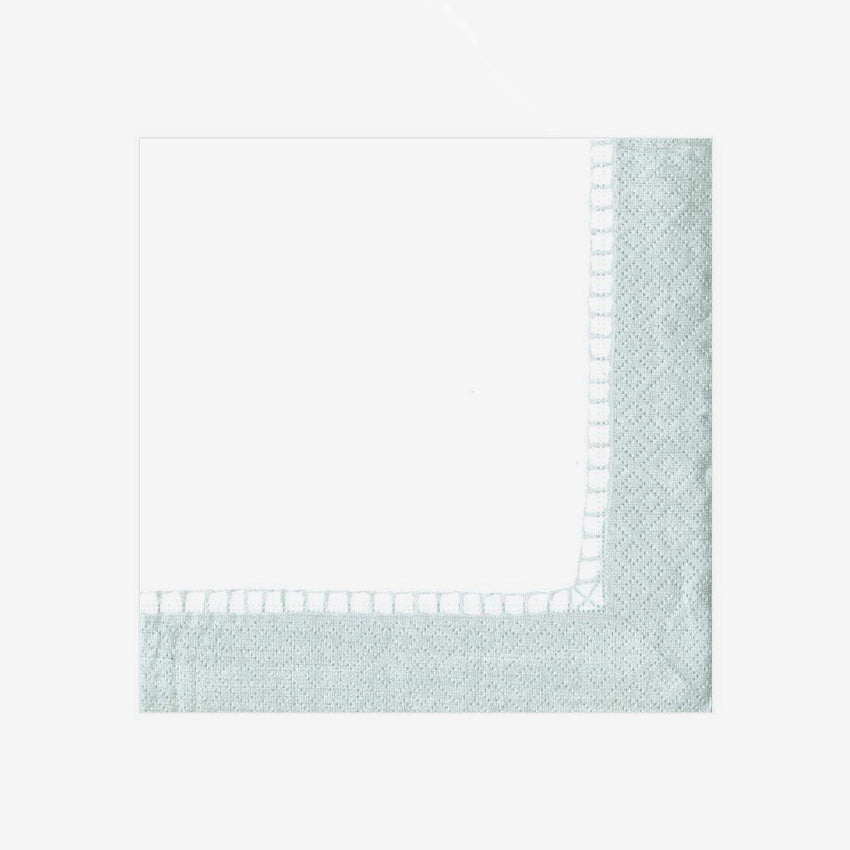 Caspari | Serviette en papier Linen Border