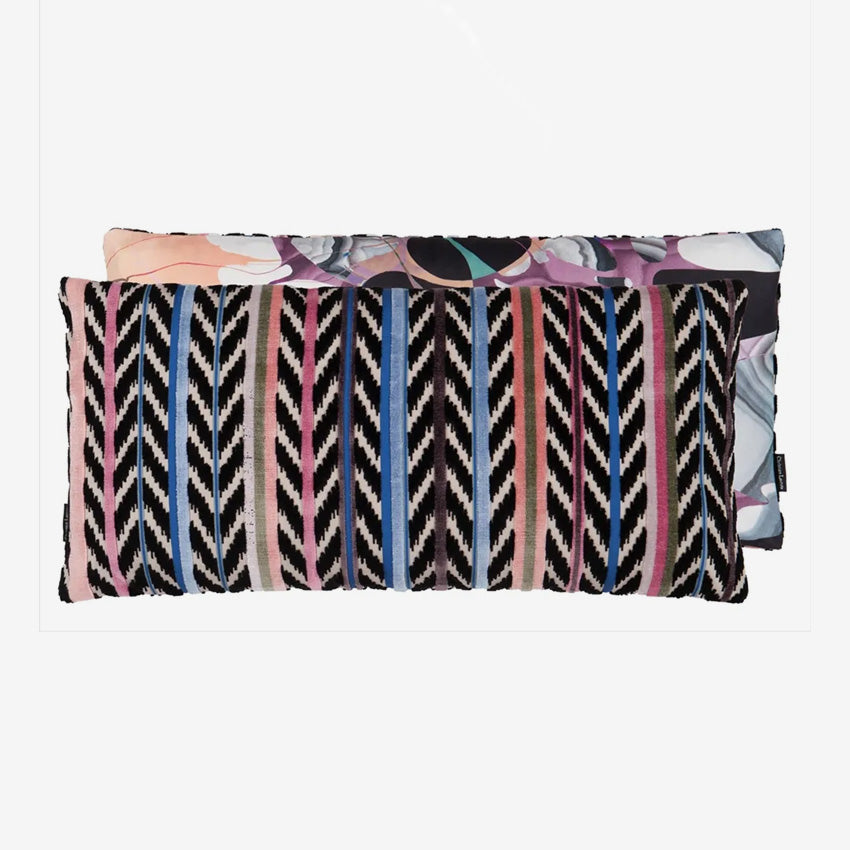 Christian Lacroix | Coussin décoratif Jaipur Stripe - Azur
