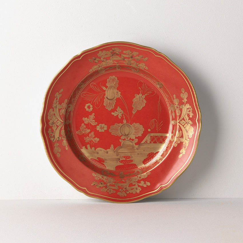 Ginori 1735 | Oriente Italiano Gold Assiette - Rubrum