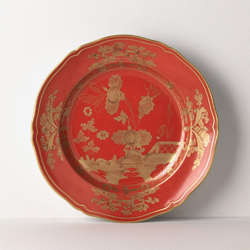 Ginori 1735 | Oriente Italiano Gold Assiette - Rubrum
