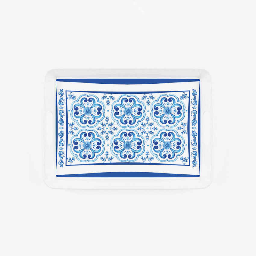 Guzzini | Blues Rectangular Tray With Handles