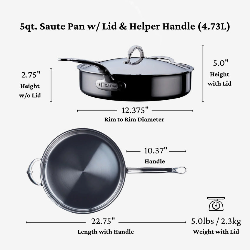Hestan | NanoBond Titanium Sauté Pans