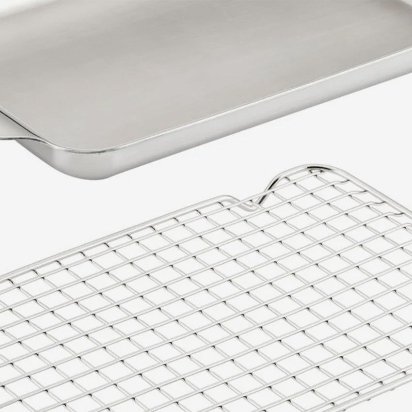 Hestan | Provisions Clad Quarter Sheet With Cooling Rack