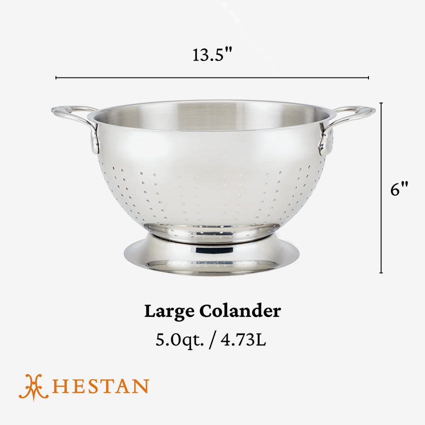 Hestan | Passoire en acier inoxydable Provisions - 5 Qt