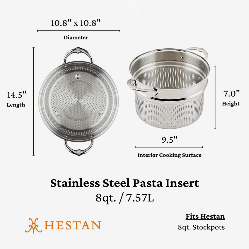 Hestan | Insert de pâtes Provisions - 8Qt