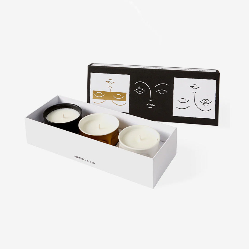 Jonathan Adler | Muse Votive Candle - Set Of 3