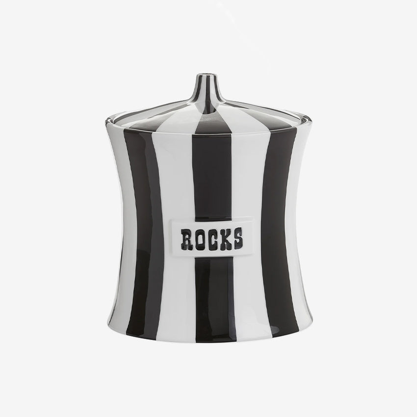 Jonathan Adler | Vice Ice Bucket Rocks Black/White