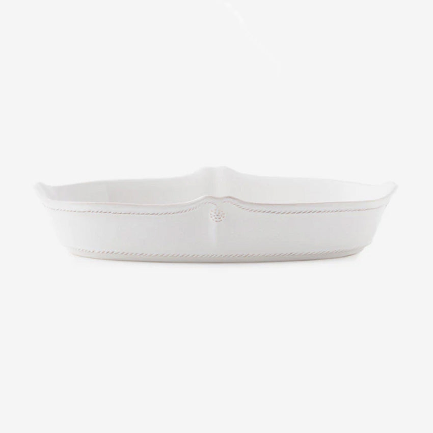 Juliska | Berry & Thread Plateau pour servir oblong 12" - Blanc