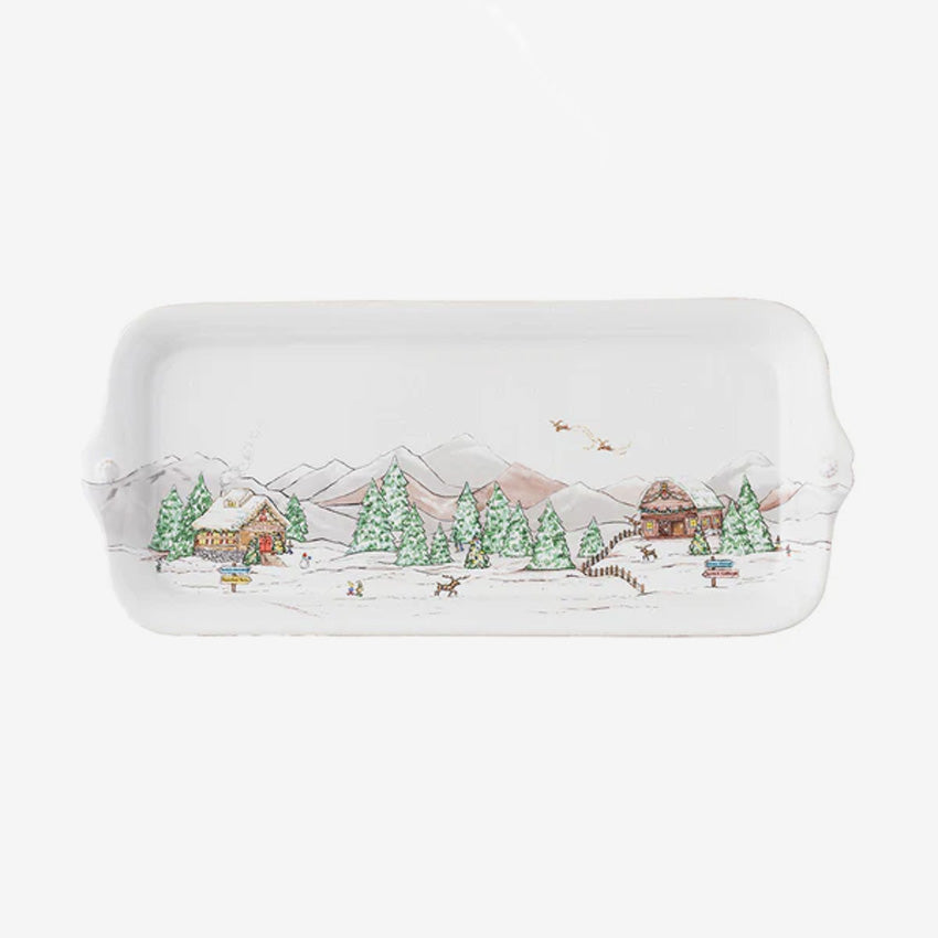 Juliska | Plateau d'hôtesse North Pole Berry & Thread
