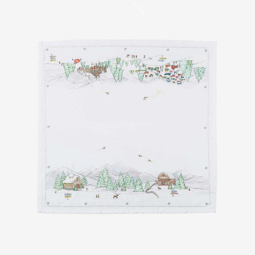 Juliska | Serviette de table Pôle Nord Berry & Thread - Multi