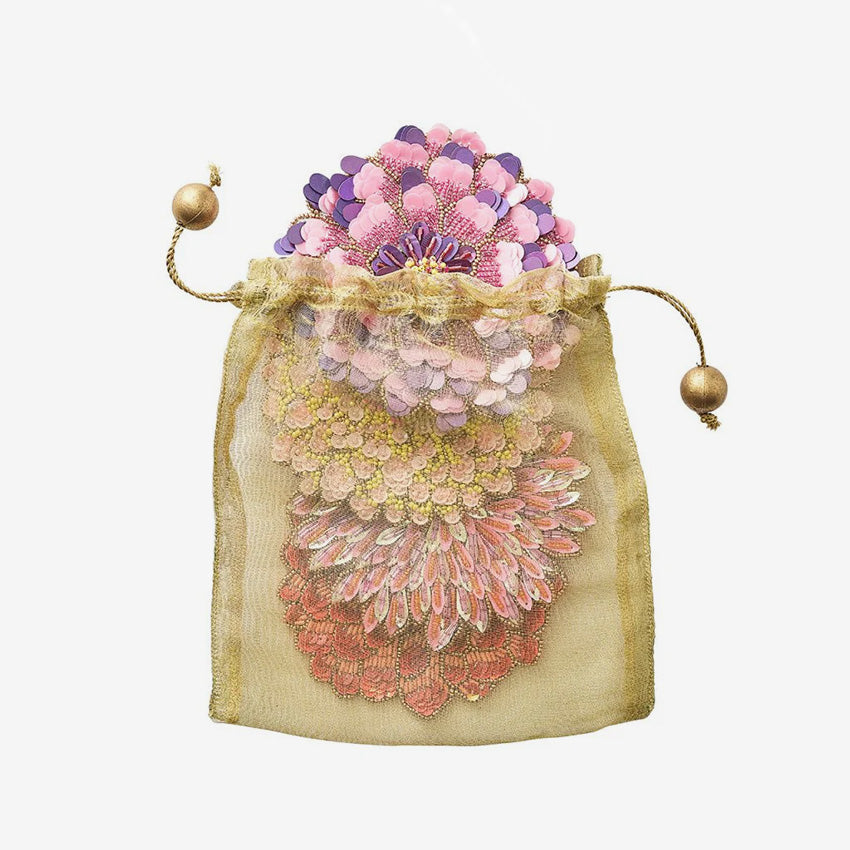 Kim Seybert | Dessous de verre Dahlia Multi - Lot de 4