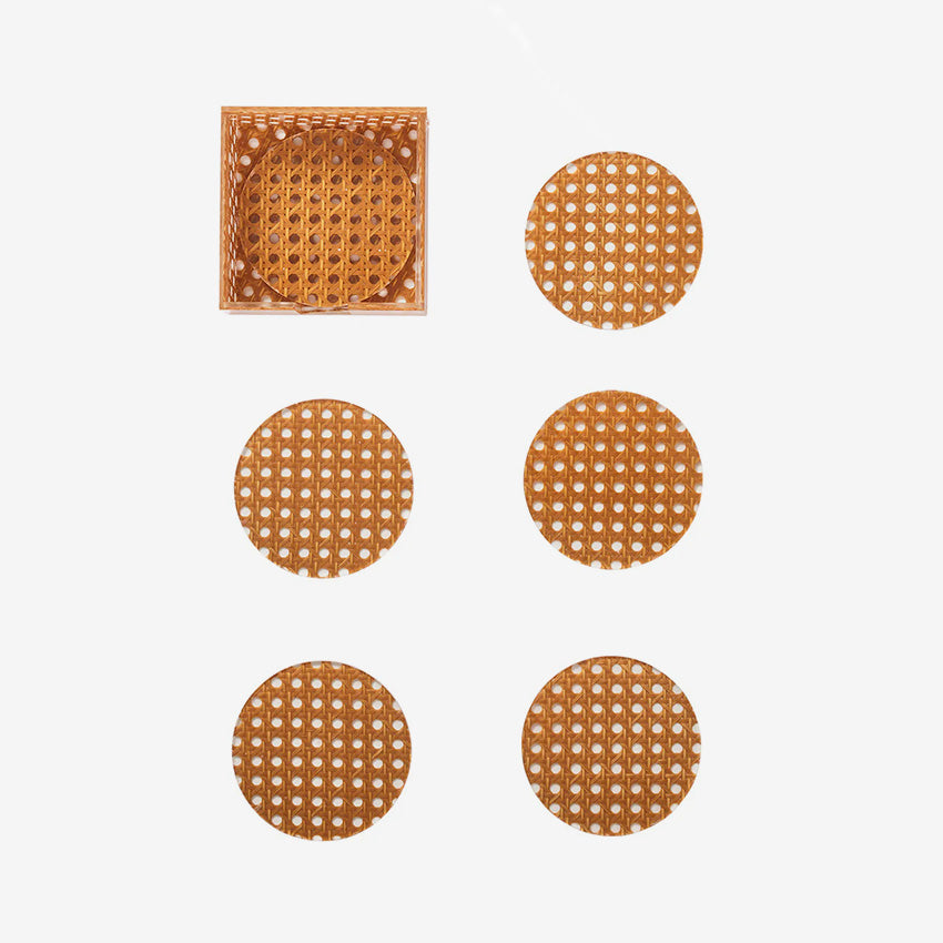 Kim Seybert | Reed Coaster - Set of 6