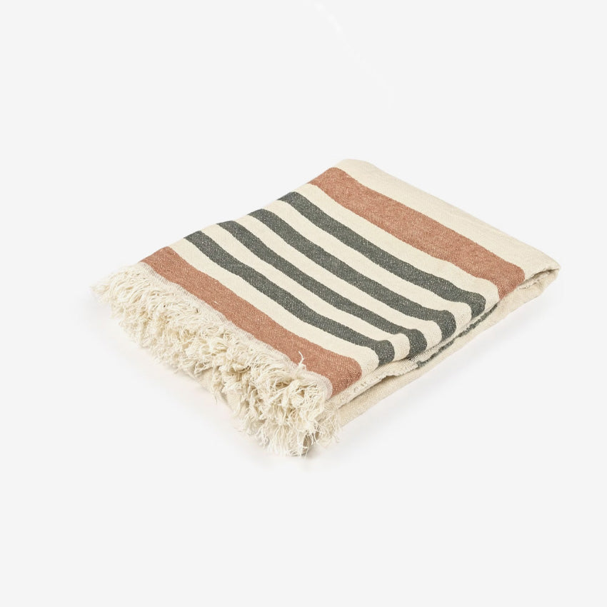 Libeco | Nappe de table The Belgian Fouta Stripe