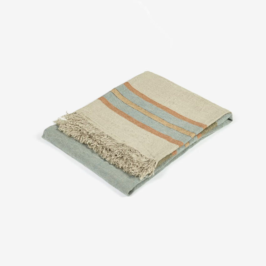 Libeco | Nappe de table The Belgian Fouta Stripe