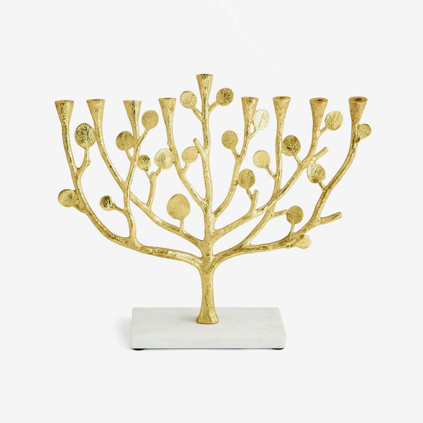 Michael Aram | Menorah à feuilles botaniques