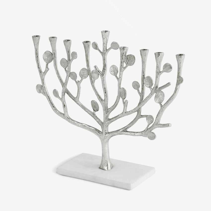 Michael Aram | Menorah à feuilles botaniques