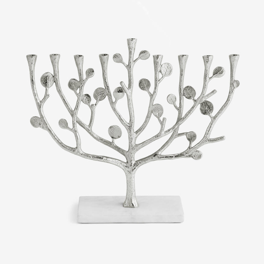 Michael Aram | Menorah à feuilles botaniques