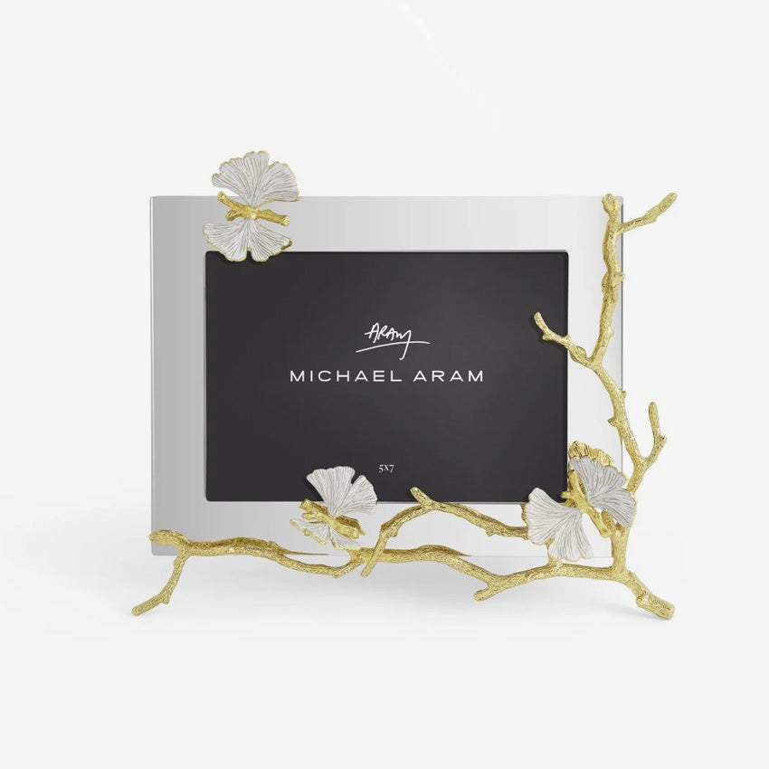 Michael Aram | Cadre réfléchissant doré Butterfly Ginkgo