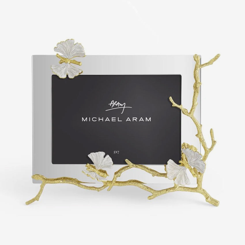 Michael Aram | Cadre réfléchissant doré Butterfly Ginkgo