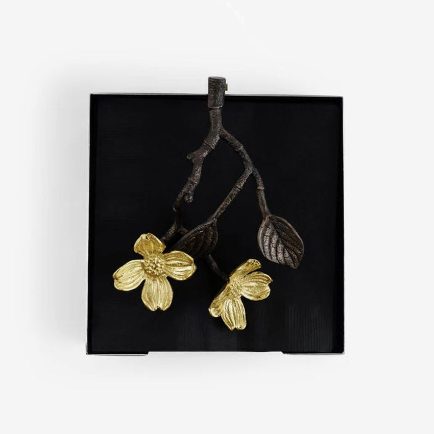 Michael Aram | Porte-serviettes à cocktail Dogwood