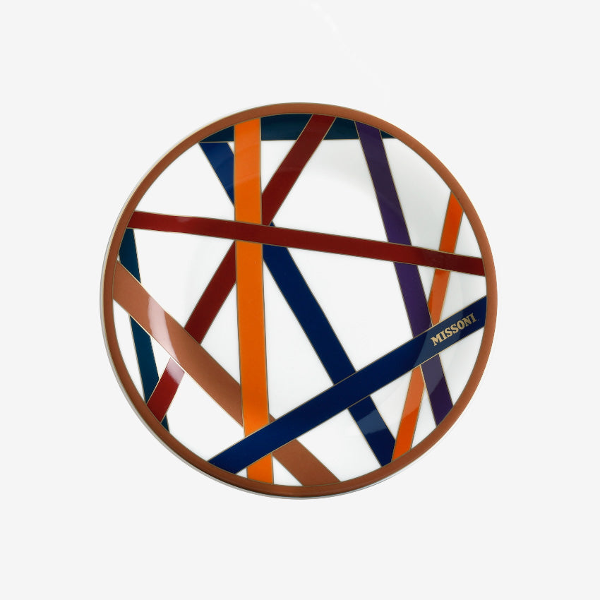 Missoni Home Dinnerware | Nastri Plate