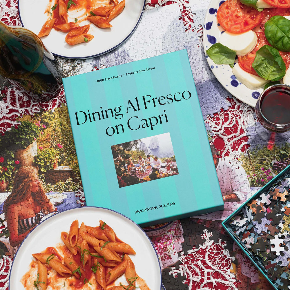 Piecework | Dining Al Fresco -  Slim Aarons Collab - 1000 pieces puzzle