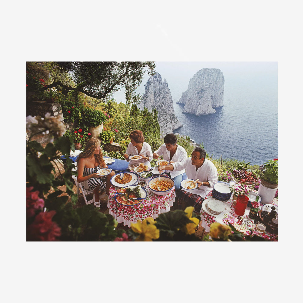 Piecework | Dining Al Fresco -  Slim Aarons Collab - 1000 pieces puzzle