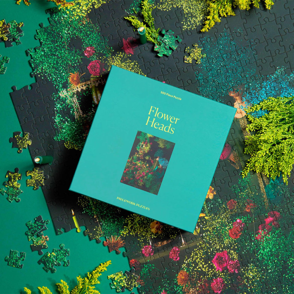 Piecework | Flower Heads 500 Piece Puzzle
