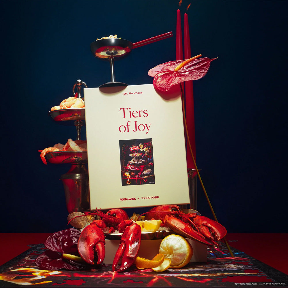 Piecework | Tiers of Joy - Food+Wine Collab - 1000 Piece Puzzle
