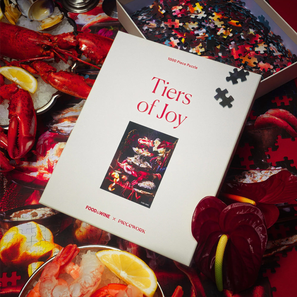Piecework | Tiers of Joy - Food+Wine Collab - 1000 Piece Puzzle