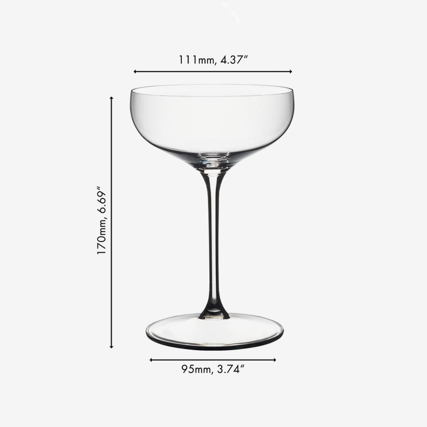 Riedel | Grape Coupe/Cocktail - Ensemble de 2
