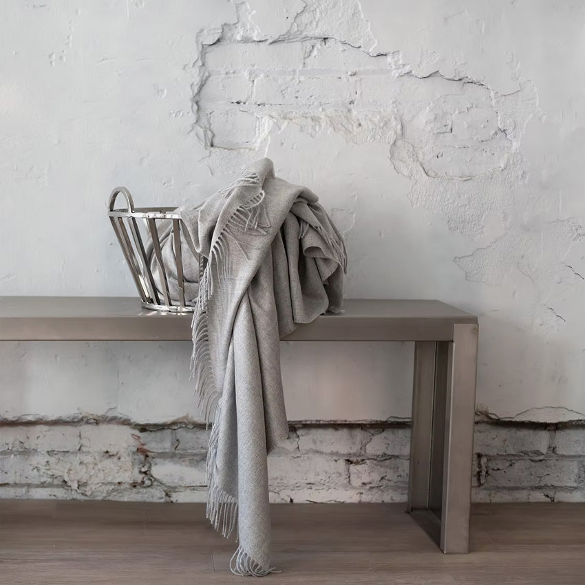 St Genève | Alfie 100% Baby Alpaca Throw