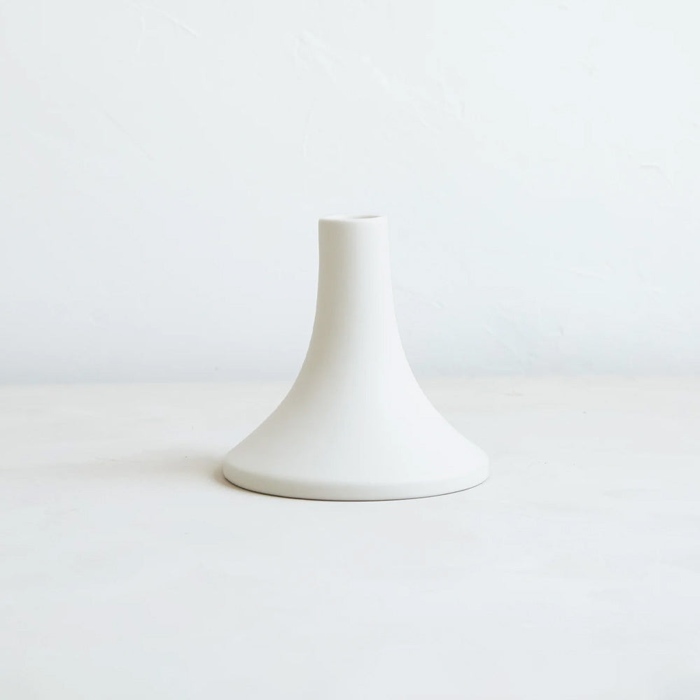 The Floral Society | Bougeoirs coniques en céramique