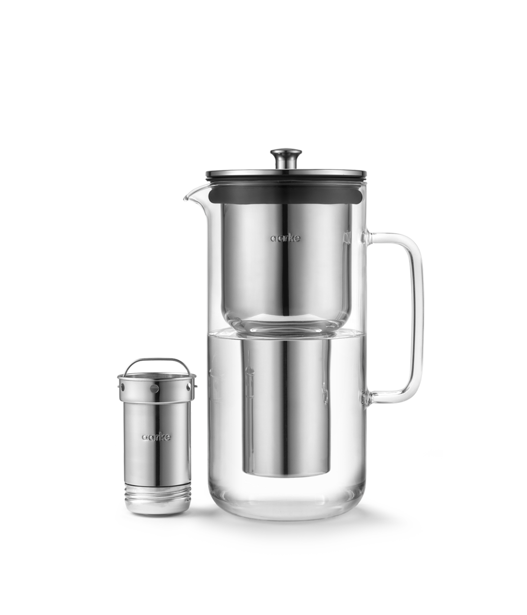 Aarke | Glass Filtered Water Pitcher
