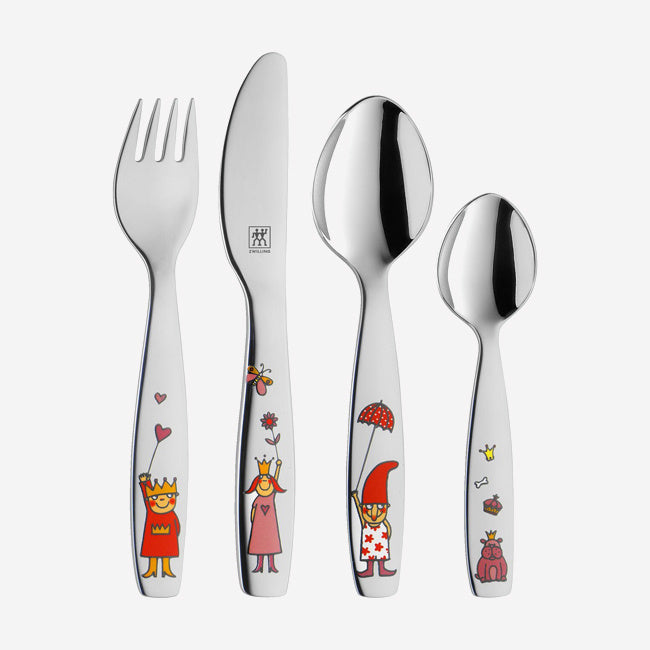 Maison Lipari Emilie 4Pc Children’s Flatware Set - Silver  ZWILLING.