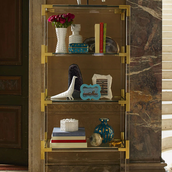 Maison Lipari Charade Studded Taper Vase  JONATHAN ADLER.