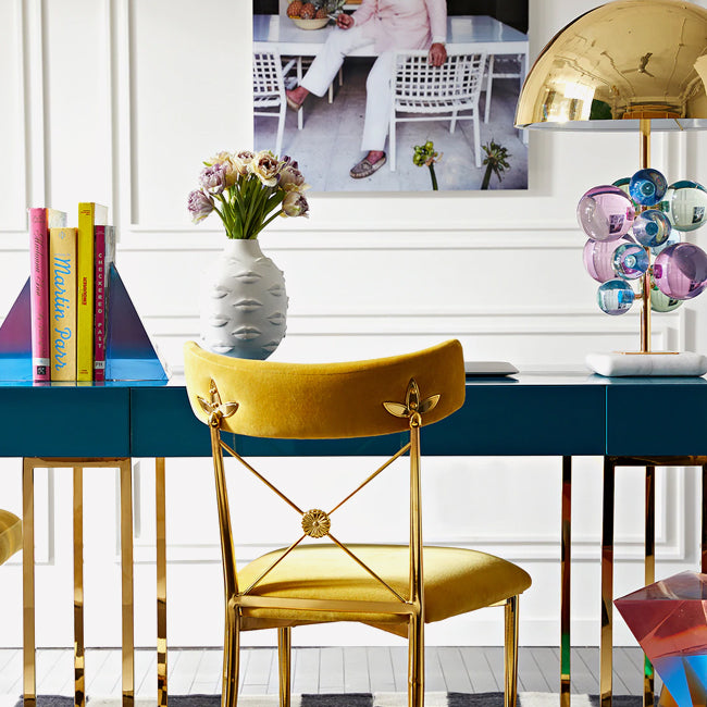 Maison Lipari Round Gala Vase  JONATHAN ADLER.