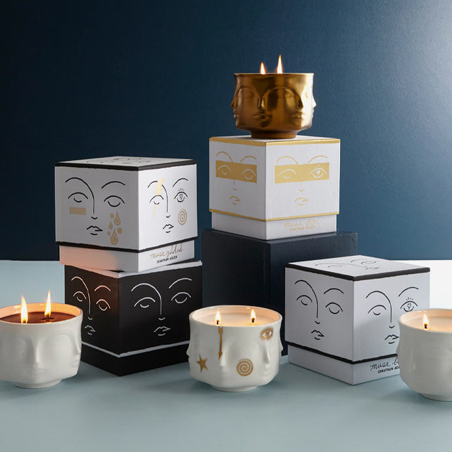 Maison Lipari Muse Candle Black  JONATHAN ADLER.