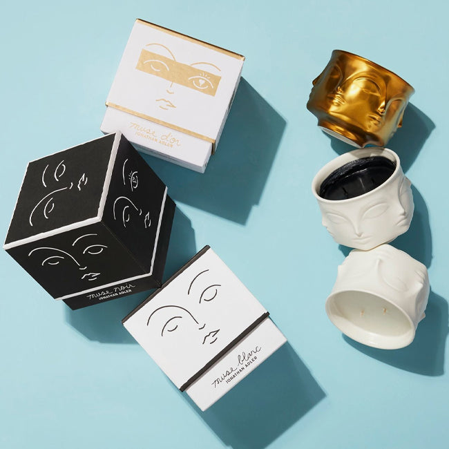 Maison Lipari Muse Candle Black  JONATHAN ADLER.