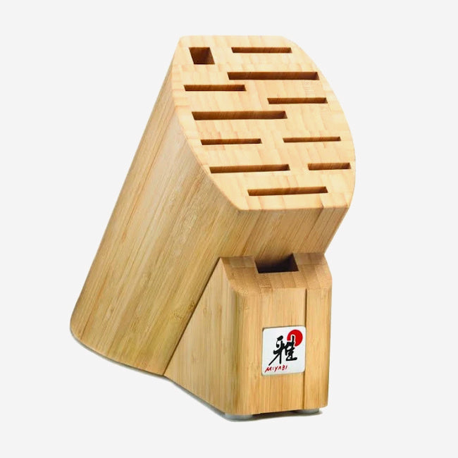 Maison Lipari Birchwood 5000 7Pc Block Knife Set  MIYABI.